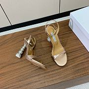 	 AQUAZZURA Yes Baby 95 Sandal Rose Gold - 4