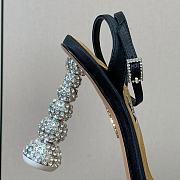 	 AQUAZZURA Yes Baby 95 Sandal Black - 5