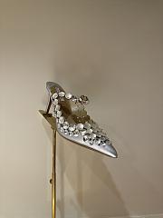 Aquazzura Maxi-Tequila Maryjane 75 Mules in Leather - 1