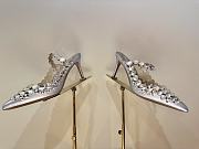 Aquazzura Maxi-Tequila Maryjane 75 Mules in Leather - 6