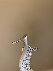 Aquazzura Maxi-Tequila Maryjane 75 Mules in Leather - 3