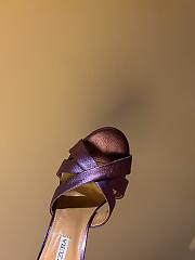 Aquazzura Purple Yes Baby Mules - 5