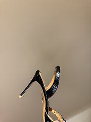  AQUAZZURA  bubbles Black Leather sandal - 2