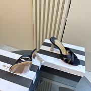 Aquazzura Black Yes Baby Mules - 5