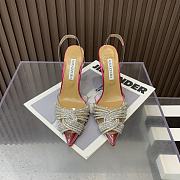 	 Aquazzura Pink Gatsby 105 with back strap - 1