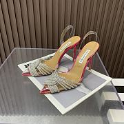 	 Aquazzura Pink Gatsby 105 with back strap - 3