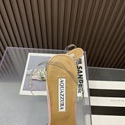 	 Aquazzura Light Pink Gatsby 105 with back strap - 6