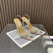 	 Aquazzura Light Pink Gatsby 105 with back strap - 4