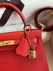Hermes Kelly 25 Sellier Epsom Gold Hardware - 4