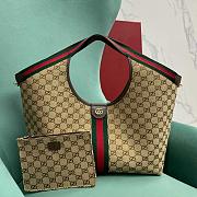 Gucci Giglio Large Tote Brown Bag - 60x47x16cm - 1