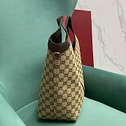 Gucci Giglio Large Tote Brown Bag - 60x47x16cm - 4
