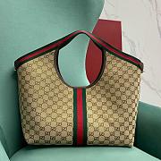 Gucci Giglio Large Tote Brown Bag - 60x47x16cm - 3
