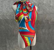 Pucci Red Swimsuit One Piece - 1