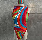Pucci Red Swimsuit One Piece - 2