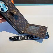 Louis Vuitton Monogram Leather Brown Phone Case - 3