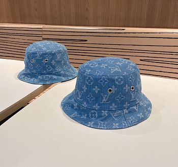 Louis Vuitton Denim Monogram Bucket Bag