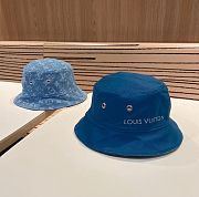 Louis Vuitton Denim Monogram Bucket Bag - 5
