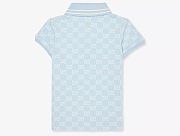 Gucci Kids GG-pattern polo shirt - 3