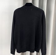 Prada logo-intarsia wool-cashmere Jumper - 6