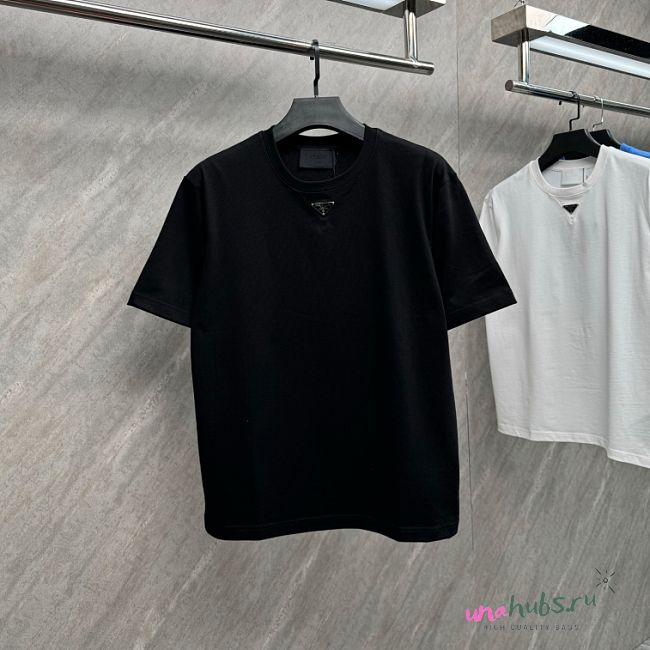 Prada Cotton Black T-shirt  - 1