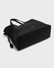 Loewe Flamenco XL Clutch Bag in Black Napa Leather  - 44x34x21cm - 4