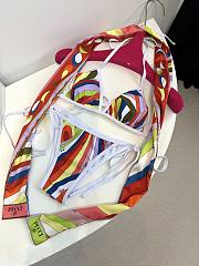Pucci Printed bikini bottoms in multicoloured - 4