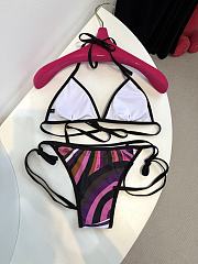 Pucci Purple Iride-print Bikini  - 3