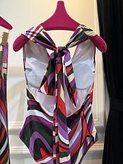 PUCCI Marmo-print Silk Swimwear - 5