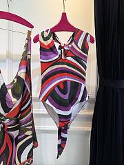 PUCCI Marmo-print Silk Swimwear - 4