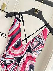 Pucci Pink Iride-Print Swimsuit - 2