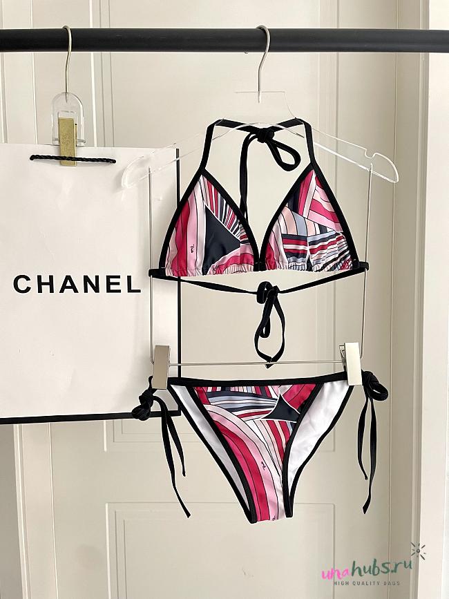 Pucci Emilio Printed Lycra Triangle Bikini  - 1