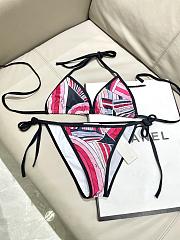 Pucci Emilio Printed Lycra Triangle Bikini  - 6