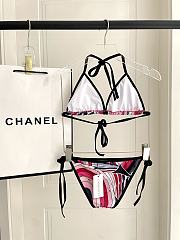 Pucci Emilio Printed Lycra Triangle Bikini  - 4