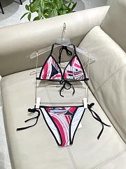 Pucci Emilio Printed Lycra Triangle Bikini  - 2
