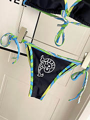 Emilio Pucci Black and Neon Bikini - 6