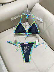 Emilio Pucci Black and Neon Bikini - 4