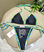 Emilio Pucci Black and Neon Bikini - 2