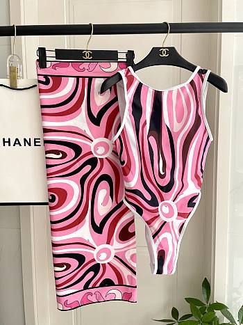 Pucci Swimsuit with Scarf