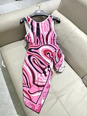 Pucci Swimsuit with Scarf - 3