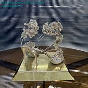 	 Rene Caovilla Floriane Honey Sandal 105 Beige&Grey - 5