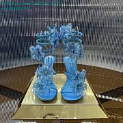 	 Rene Caovilla Floriane Honey Sandal 105 Blue - 3