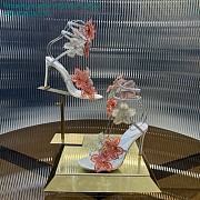 	 Rene Caovilla Floriane Honey Sandal 105 White&Orange - 2