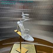 RENE CAOVILLA CLEO STAR WHITE SANDAL 105 - 5