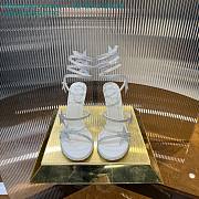 RENE CAOVILLA CLEO STAR WHITE SANDAL 105 - 3