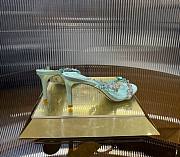 	 Rene Caovilla Bessie Sandal Blue Sandals - 3