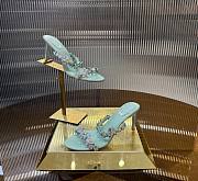 	 Rene Caovilla Bessie Sandal Blue Sandals - 2