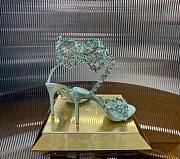 	 Rene Caovilla Eden Blue Sandals 105 - 4