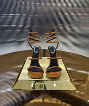 	 Rene Caovilla Suede Cleo Suede Sandals 105 - 6