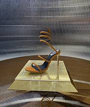 	 Rene Caovilla Suede Cleo Suede Sandals 105 - 5