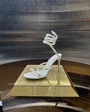 	 Rene Caovilla Crystal Embellished Sandals White - 2
